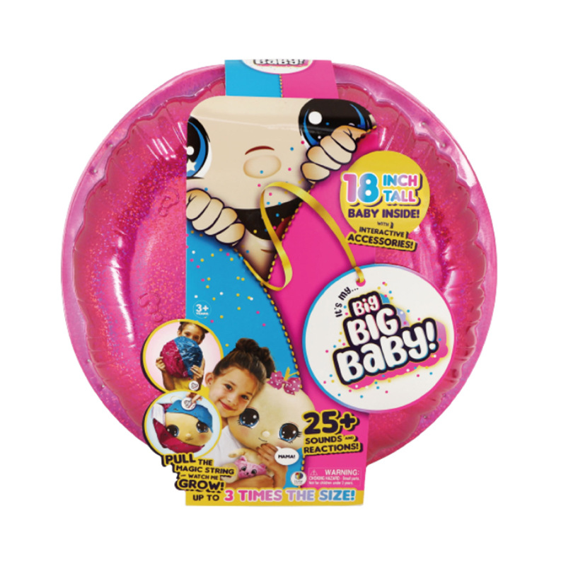 Children's plush cartoon interactive big doll