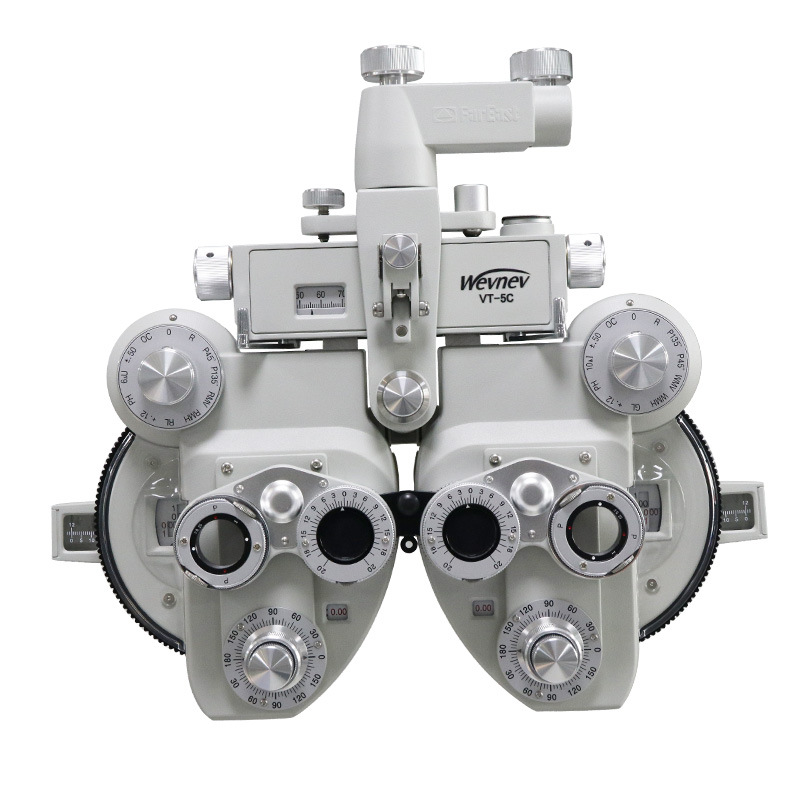 Zhongyuanxiangtong-weierna cabeza de Optometría VT-5C ojo de buey optometría manual optometría completa ojo de buey cabeza de pulmón