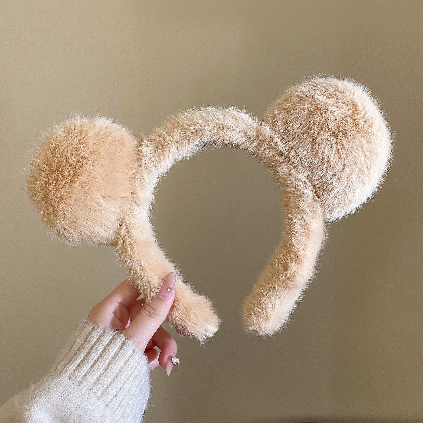 Bear ear headband [card color]