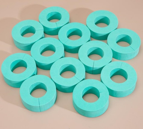 C -type hair ring does not hurt the sponge without hot curly rolling rod, fluffy shape, sleep curling rot fluffy hair tail curly hair