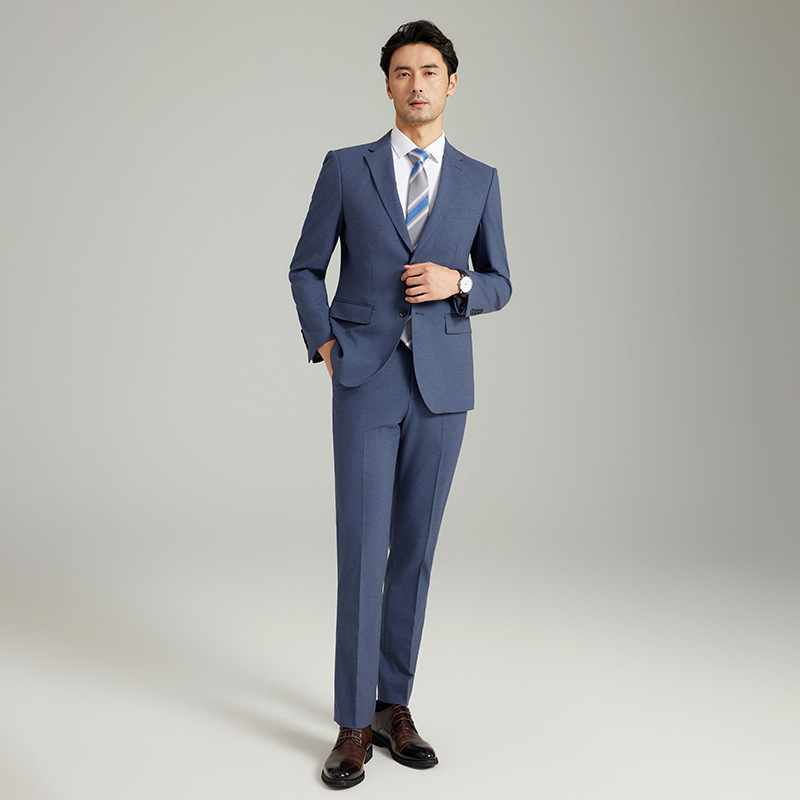 Suit suit Men's Business Professional Dress Wedding Dress Civil Servant Casual Small Suit Frock Elastic Jacket