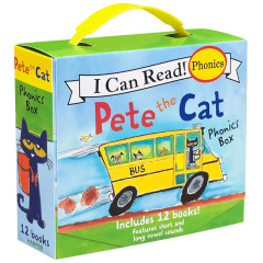 I Can Read Pete the Cat Phonics オリジナル英語絵本 12巻 Pete the Cat Phonics
