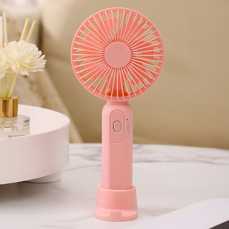 Ventilador portátil portátil USB de carga de escritorio adorable mini ventilador para niños estudiantes de mano ventilador silencioso