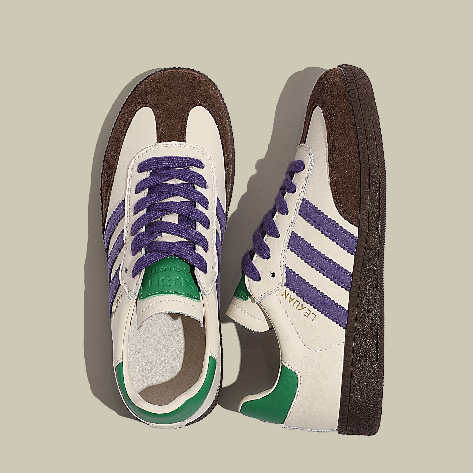 2025夏季条纹休闲板鞋女鞋低帮圆头四季鞋运动鞋同款热销热销同款