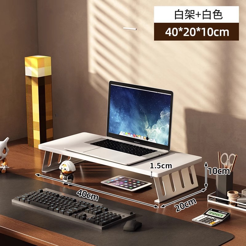 8자형 강철 40X20X10cm 흰색 + 흰색 프레임