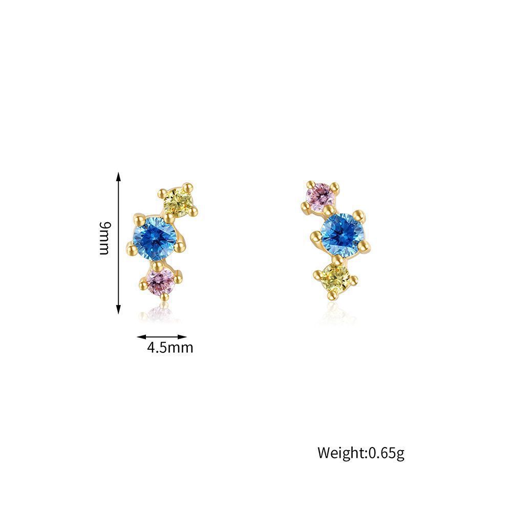 4g Weight Zinc Alloy Ear Needle Material Rhinestones Inlay Material Ear Studs Classification 1 Pair Quantity Travel, Daily Occasion Alloy Material Animal, Fruit, Starfish Pattern Women's Gender Inlay Design Cute Style 1 Pair Cute Animal Fruit Starfish Inlay Alloy Rhinestones Ear Studs 无