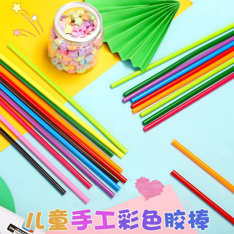 Клей-карандаш, материал для детского сада, 7 мм, 10 штук, детский рукоделие DIY