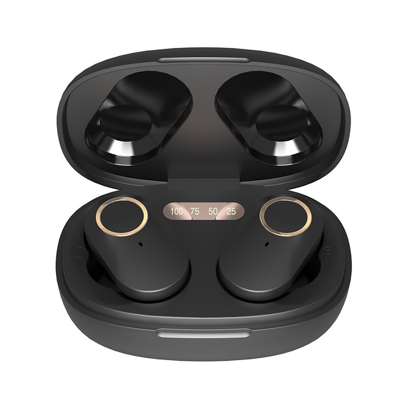 国境を越えた新型k2無線bluetoothイヤホンtws対耳重低音携帯デジタルディスプレイミニ通話小型イヤホン|undefined
