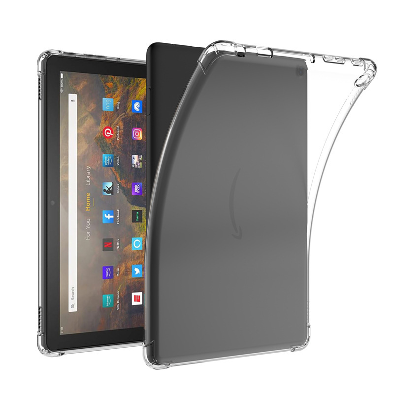 For Amazon FireHD10 Protective Cover Airbag Anti-drop Transparent KindlePaperWhite6 for 12th