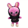 Wearing a hat pink rabbit