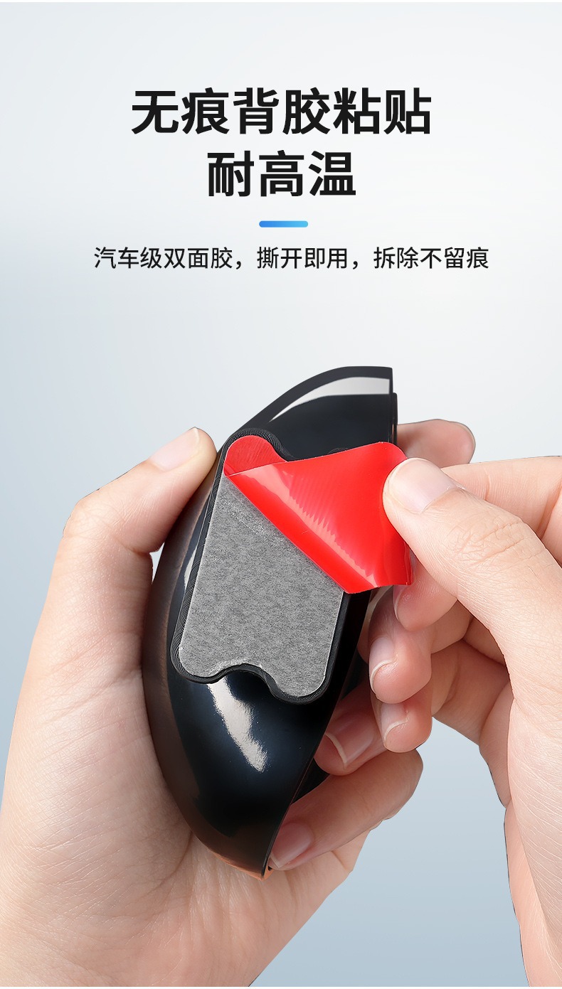 Car rearview mirror coach mirror car mirror auxiliary mirror blind spot mirror large field of view wide angle mirror adjustable angle add-on mirror