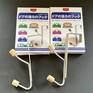 Newly Upgraded Without Drilling! Single Hook with a Load Capacity of about 3kg, Double-Layer Double Hook for Behind-Door Coat Hooks, Bathroom Cabinet