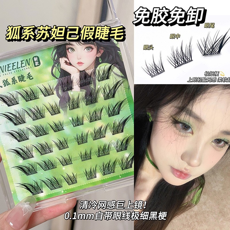 [글루프리 모델] 분할형 다지속눈썹 6열 싱글박스