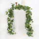 Cross-border Simulation Eucalyptus Leaves Rattan Decoration Vine Money Leaf Home Wedding Decoration Simulation Green Plant