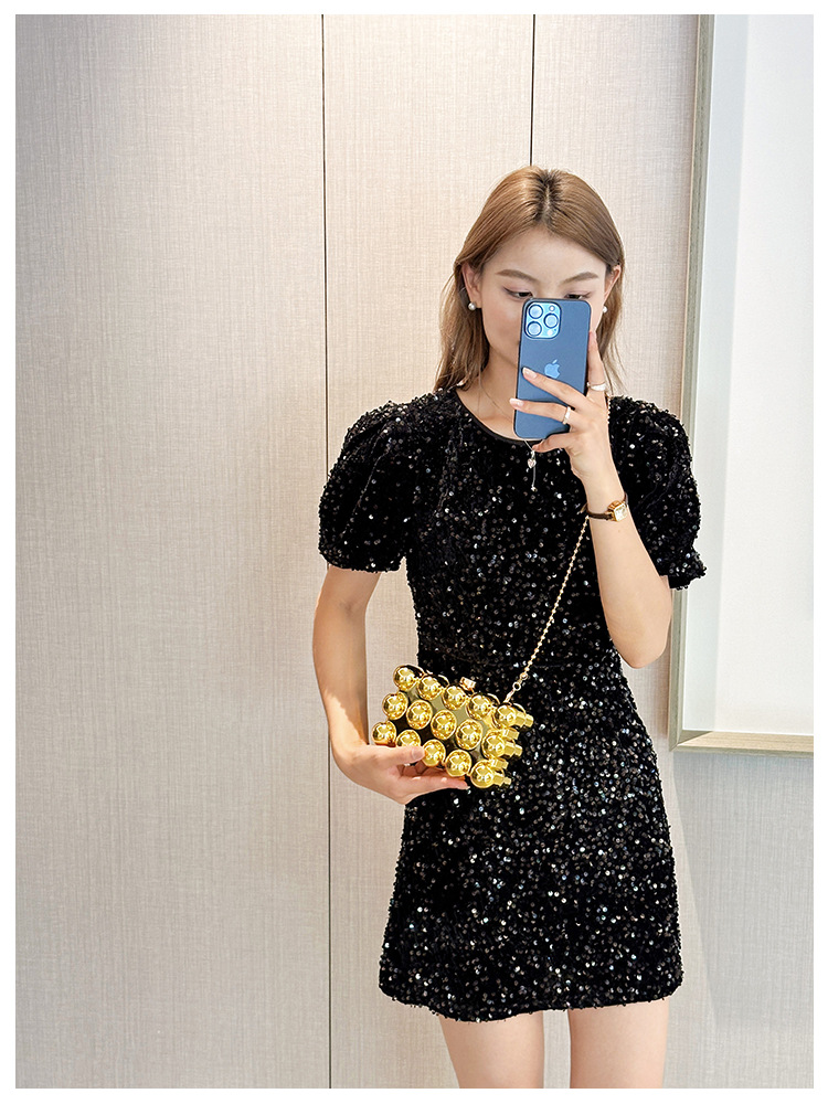 Acrylic bag 2025 New style, European and American cross-border single-shoulder fashionable design women's chain box bag undefined