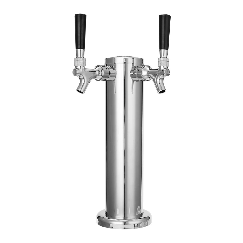 Новая винная колонна из нержавеющей стали с пивным краном, аксессуары для пивной машины, регулируемый полный комплект, одноголовый, двухголовый, трехголовый диспенсер для вина
