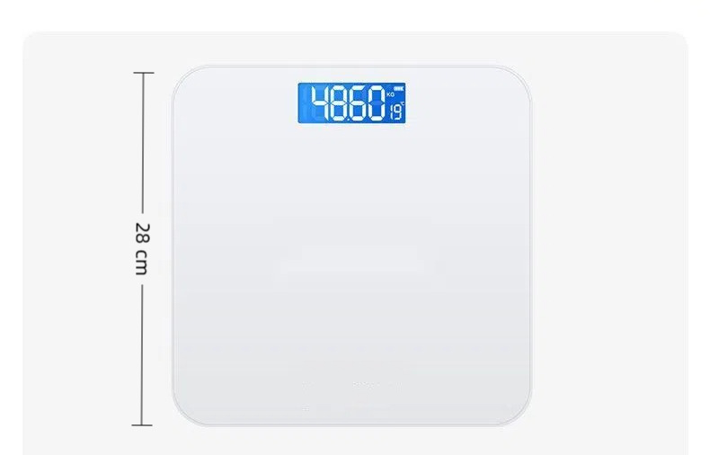 Factory Direct Household High-Precision Digital Body Weight Scale Health Electronic Scale Cross-Border Foreign Trade Customizable Chinese and English Printable Logo