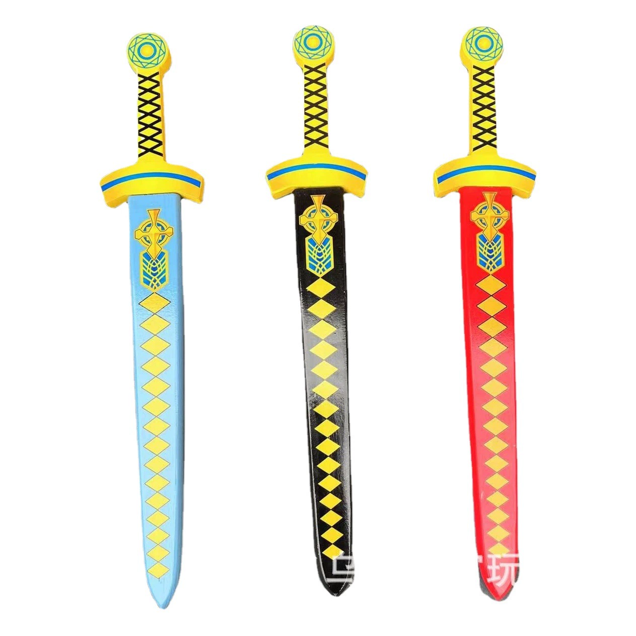 Детские уличные игрушки новый деревянный нож деревянный меч Римский меч Западный меч Солнечный меч мальчик имитационная модель меча