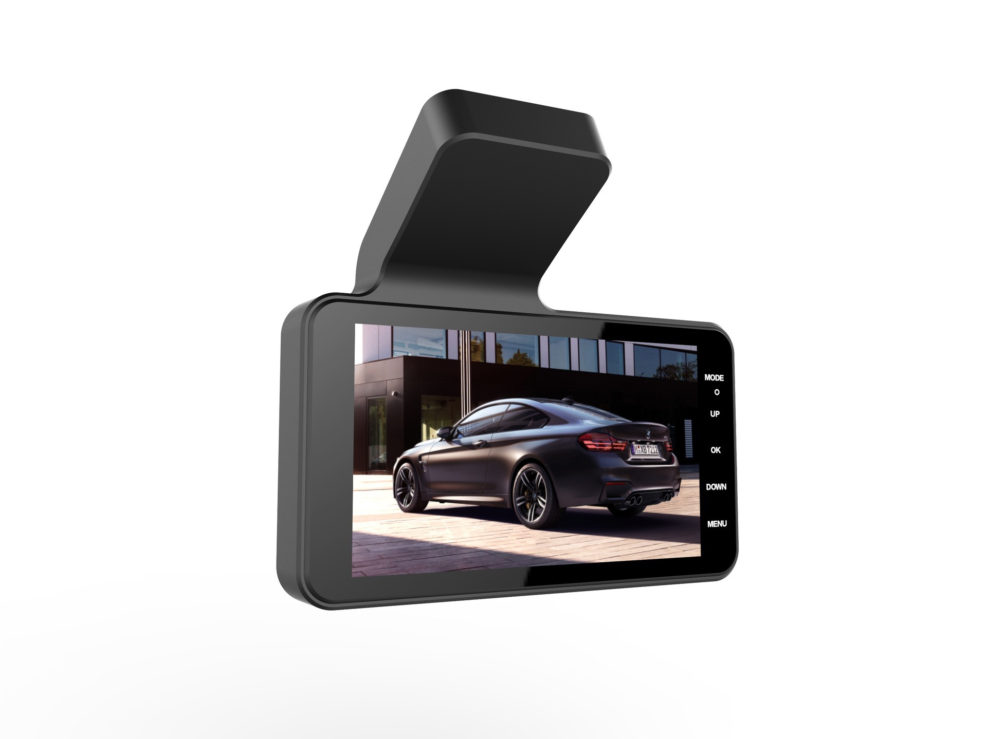 Hidden Dash Cam Front and Rear Dual Recording 1080P 4-inch Screen