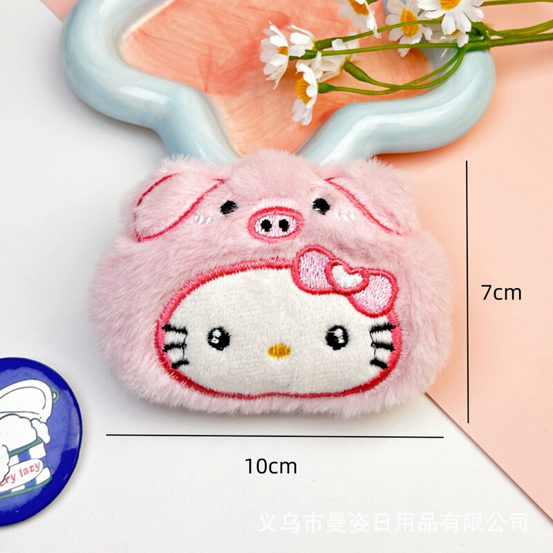 オリジナル漫画バター kt 猫きしむペンダントクマ kt ヘッドギアマクメイブンブローチ diy 衣類靴と帽子アクセサリー|undefined