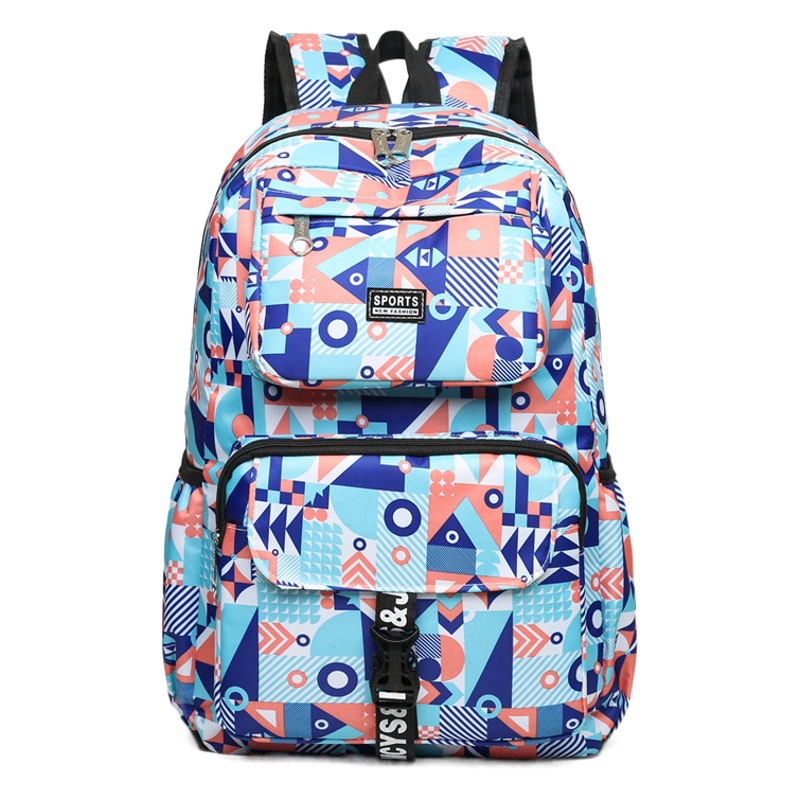 Venta al por mayor nueva mochila secundaria Escuela Primaria niñas ligero descompresión de gran capacidad mochila casual mochila de viaje