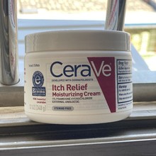 现货美国CeraVe Itch Relief保湿霜止痒舒缓干燥滋润干皮低敏340g