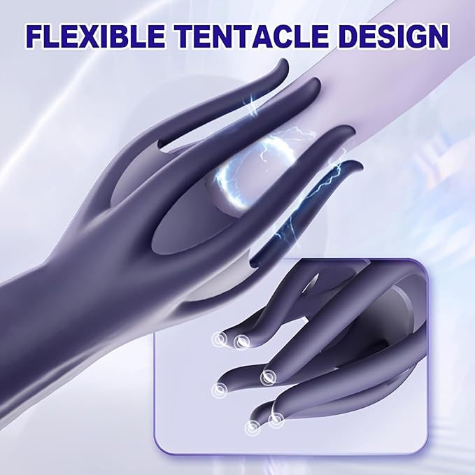 Six-Finger Claw Automatic Prostate Massager, Silicone Male Training Device — detail image 18