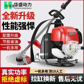 华盛正品四冲程原装动力汽油割草机背负式除草机140割灌机麦太保