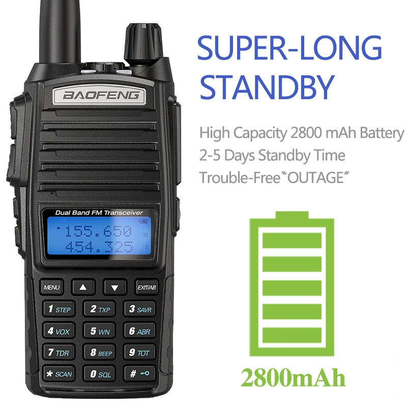 Baofeng UV82 двойной параграф 8W китайский и английский диалог Baofeng дальнего действия 8W мощности оптовый производитель внешней торговли