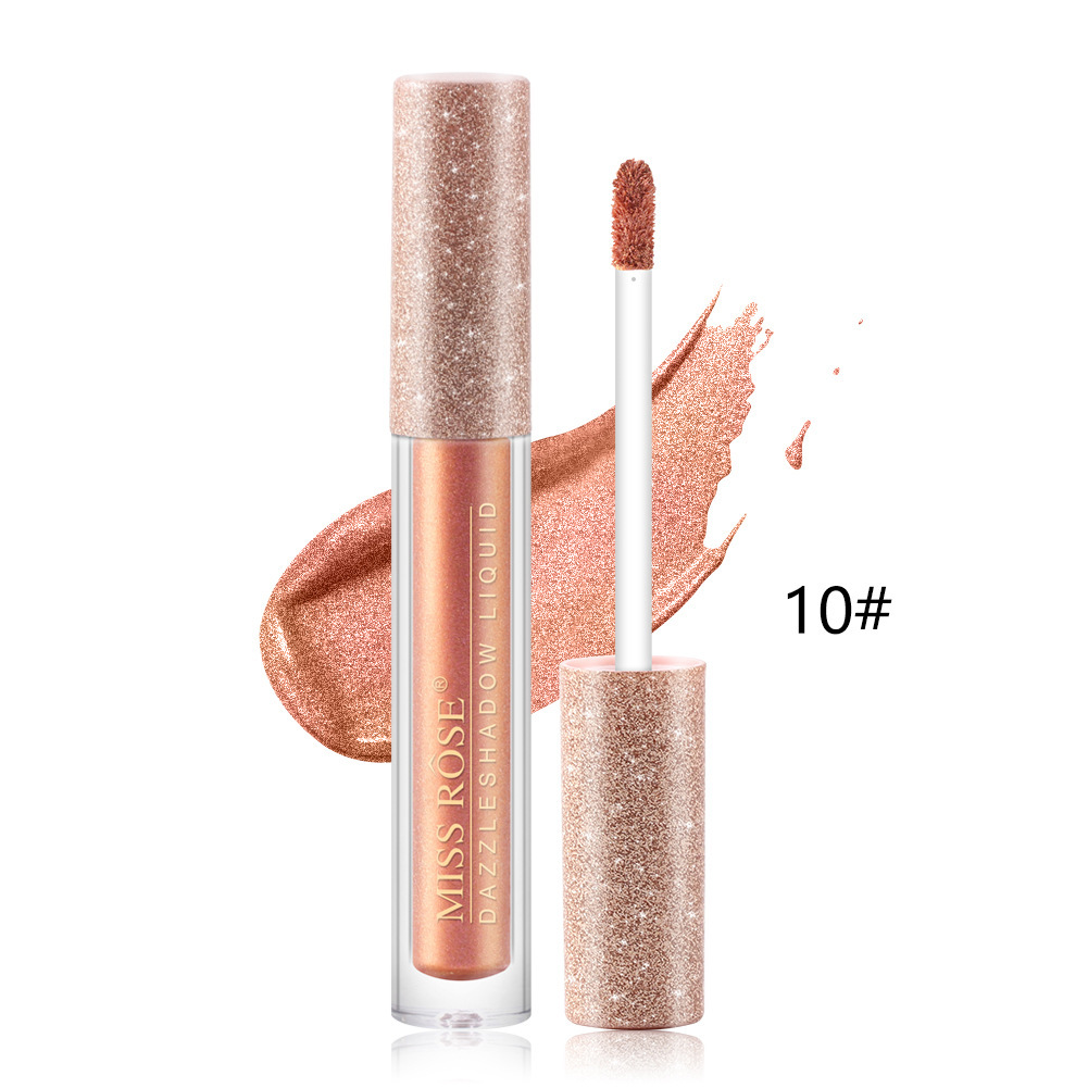 missrose Glitter Flashes Liquid Eyeshadow Broken Diamond Fine Flash Monochrome Liquid Eyeshadow Shining Eye Brightening
