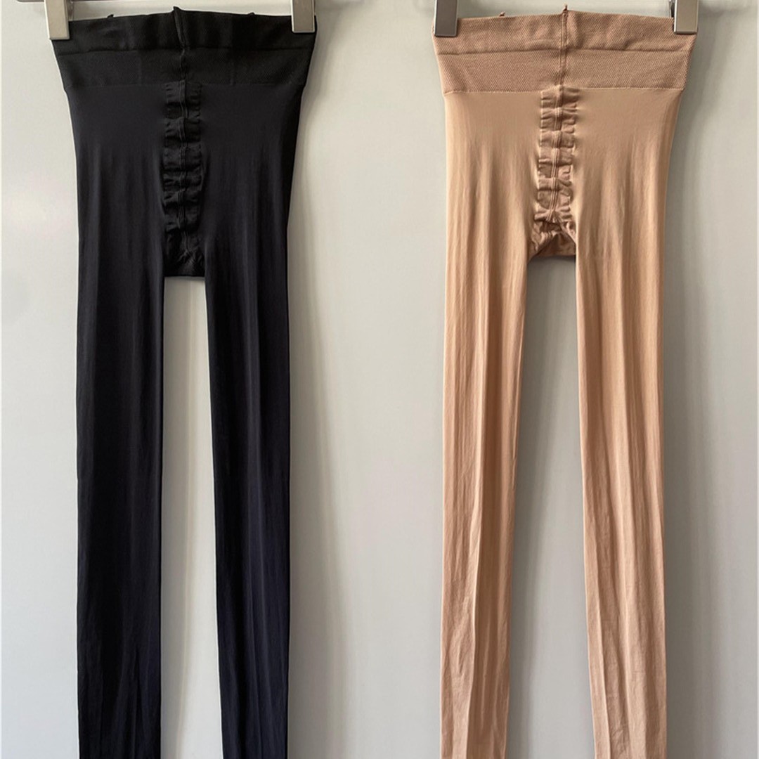 20D肤色连裤袜光腿神器T裆收腹提臀初秋薄款适合20度左右微透肉薄