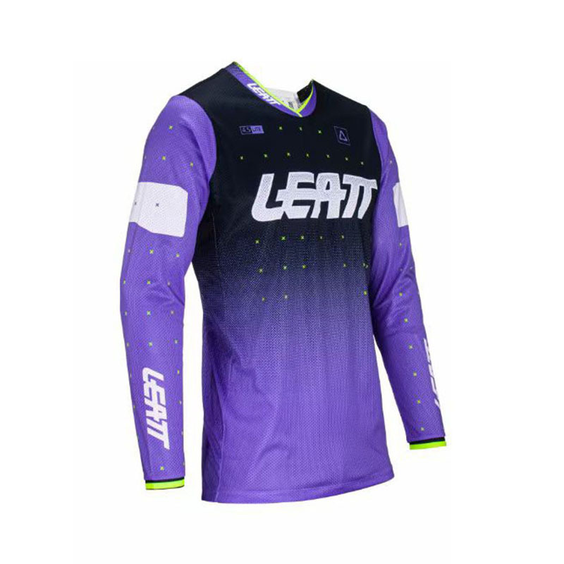 Downhill Clothing, Mountain Bike Cycling Clothing, Long-Sleeved T-Shirt, Moisture-Wicking Off-Road Motorcycle Racing Clothing, Street Bike, Breathable and Quick-Drying