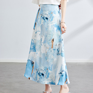 2025�ļ��¿�Ů�����@�ݻ�ɫ�~β����ȹ���Lȹ����ȹ2115