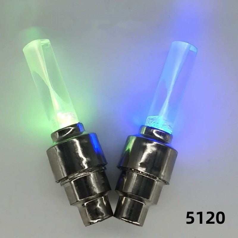 Luces de válvula coloridas, rueda de fuego de viento para bicicleta, accesorios de luz de válvula para bicicleta de montaña, equipo de ciclismo