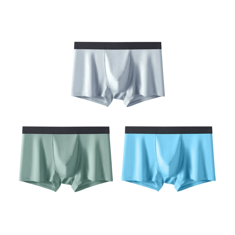 Men's elastic underwear, soft antibacterial cloth, breathable pants