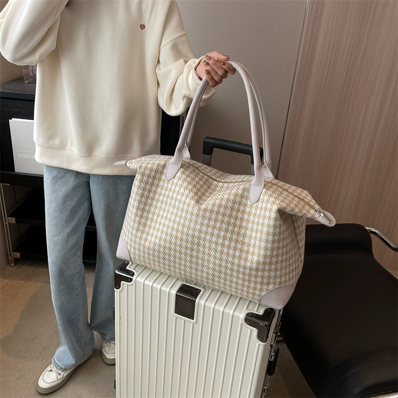 Органайзер для дорожной сумки, вязаная ткань, просторный carryall, 20.8×8×13.3 см