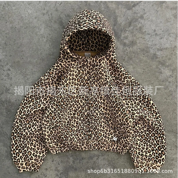 Leopard zipper (cheap money does not add velvet)