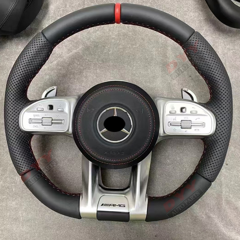 Carbon Fiber Steering Wheel for Mercedes-Benz AMG GLC GLE GLS AEGC Class