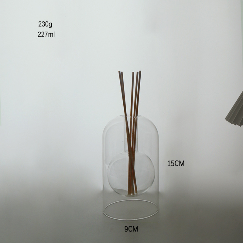 Pequeño Libro Rojo mismo estilo botella de aromaterapia botella de vidrio estilo no impreso botella de aceite esencial botella de aromaterapia ins botella de aromaterapia estilo simple