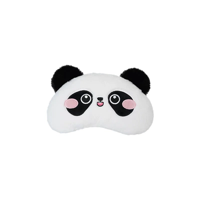 Seat cushion, seat cover, Cartoon Car Seat Cushion, Imitation - rabbit-fur-embroidered-panda-headrest