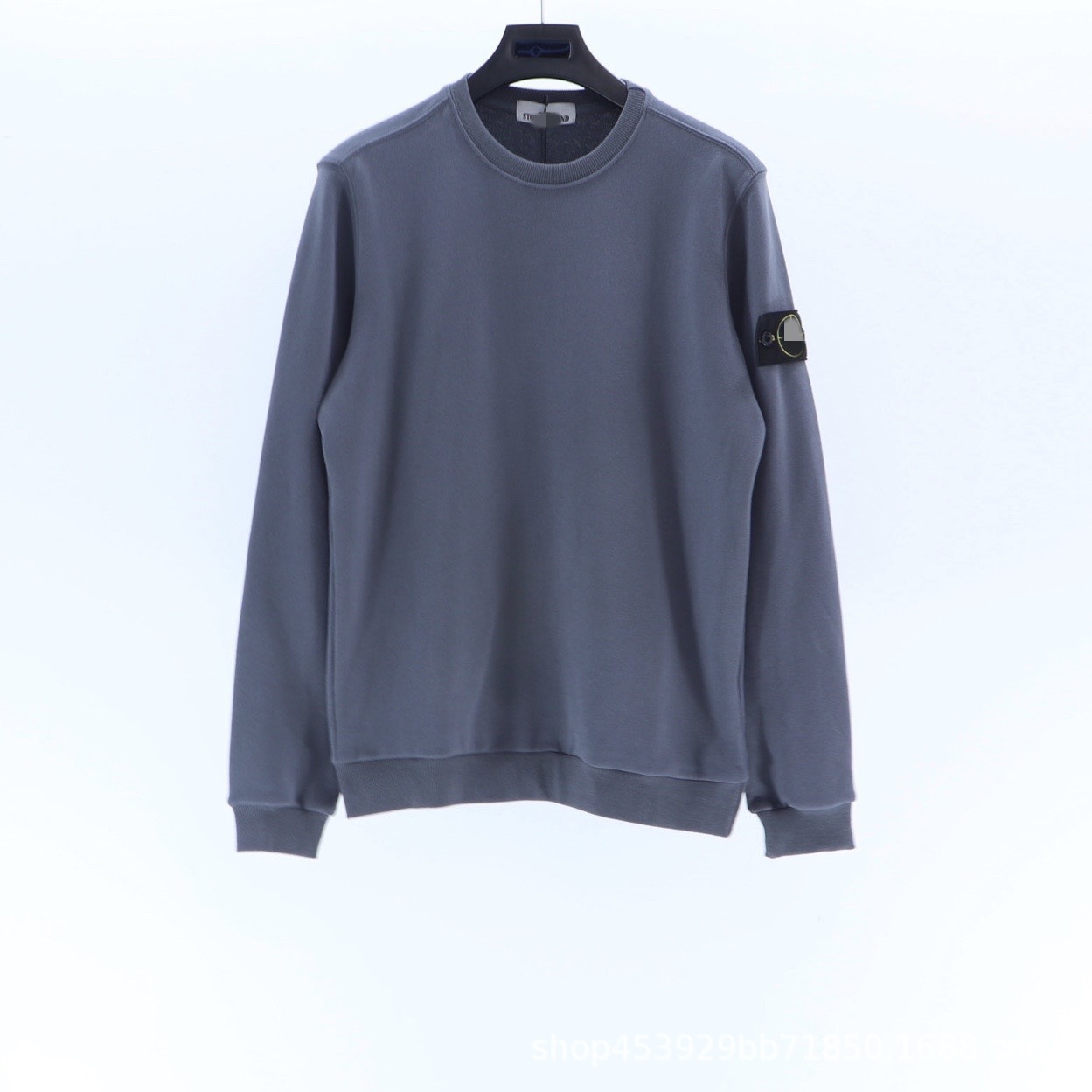 811 gray blue terry