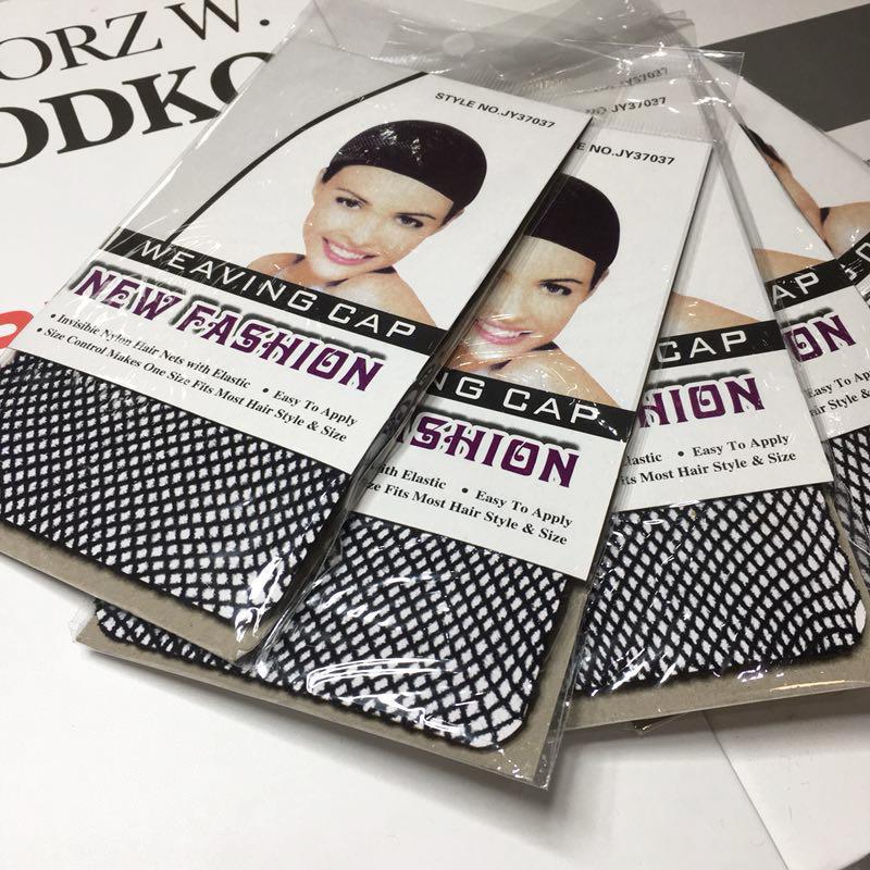 Two-headed encryption lengthened high elastic hair net wholesale lace invisible hair net cap wig accessories foreign trade spot