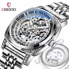 CHENXI/CHENXI watch men's mechanical watch cross-border high-end waterproof hollow fully automatic mechanical watch for men