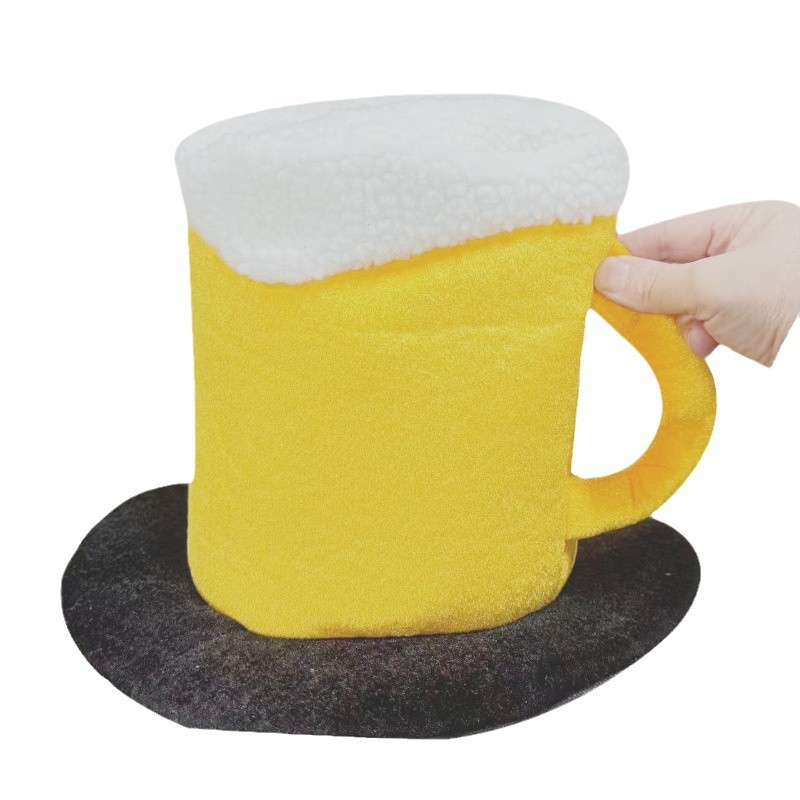 Sombrero de Animación con Bandera de Terciopelo Decorativo para Eventos Deportivos y Fiestas image 22