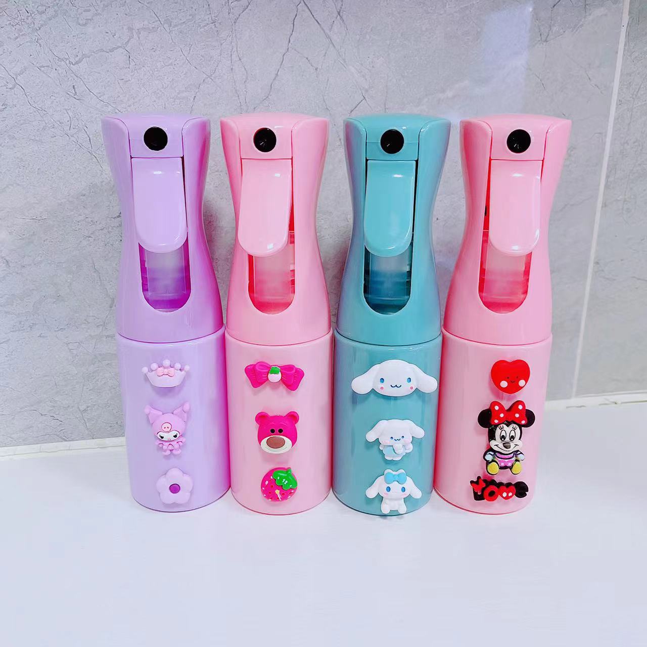高压喷雾瓶卡通喷壶消毒喷雾瓶学生高颜值学生版酒精分装瓶喷雾