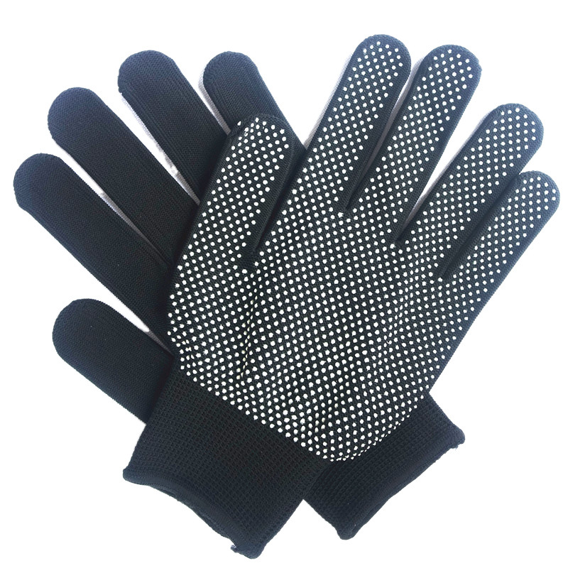 등산 장갑 노동 보호 나일론 미끄럼 방지 드라이버 운전 취급 접착제 얇은 13 핀 플라스틱 작업 남성과 여성