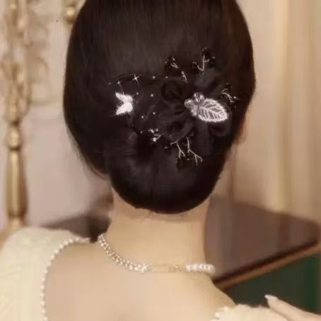 Ribbon de cabello - Starfish Black