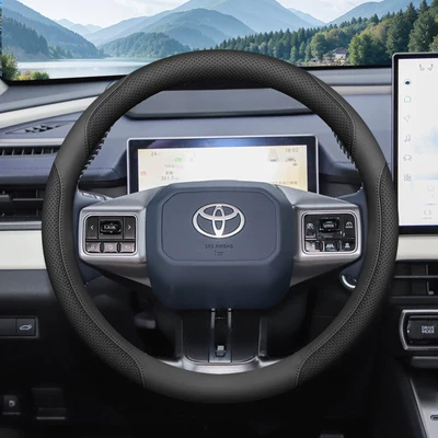 Wildlander Rav4 Steering Wheel | Steering wheel cover - exclusively-for-toyota-pure-black-ultra-thin-model-standard