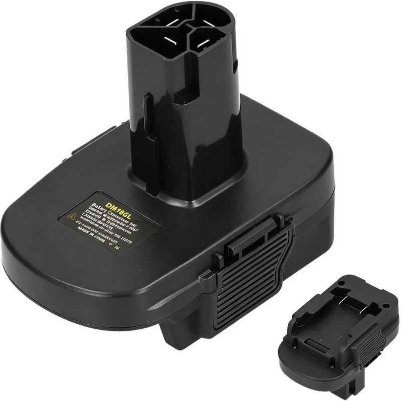 Universal Dw.Mil Dewalt 20V/18V Lithium Battery Adapter with USB Port, Dm18Gl Universal Dw.Mil Dewalt 20V/18V Lithium Battery Adapter with USB Port, Dm18Gl