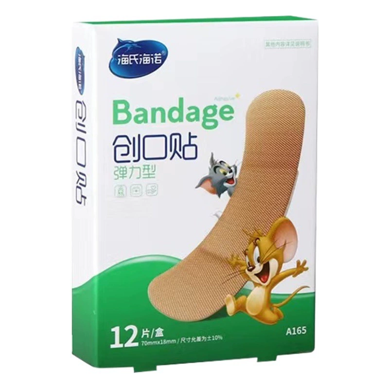 Мультяшный пластырь Heinrich Heinobiwei, супер большой дышащий комбинированный эластичный пластырь специальной формы I, портативный